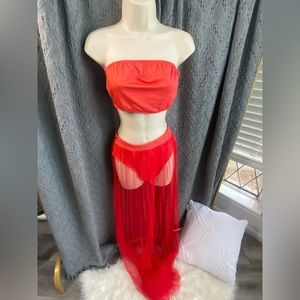 3/$25 Red Two Piece Set